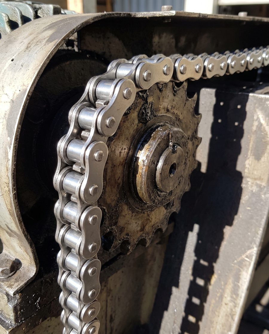 Chain drive failure