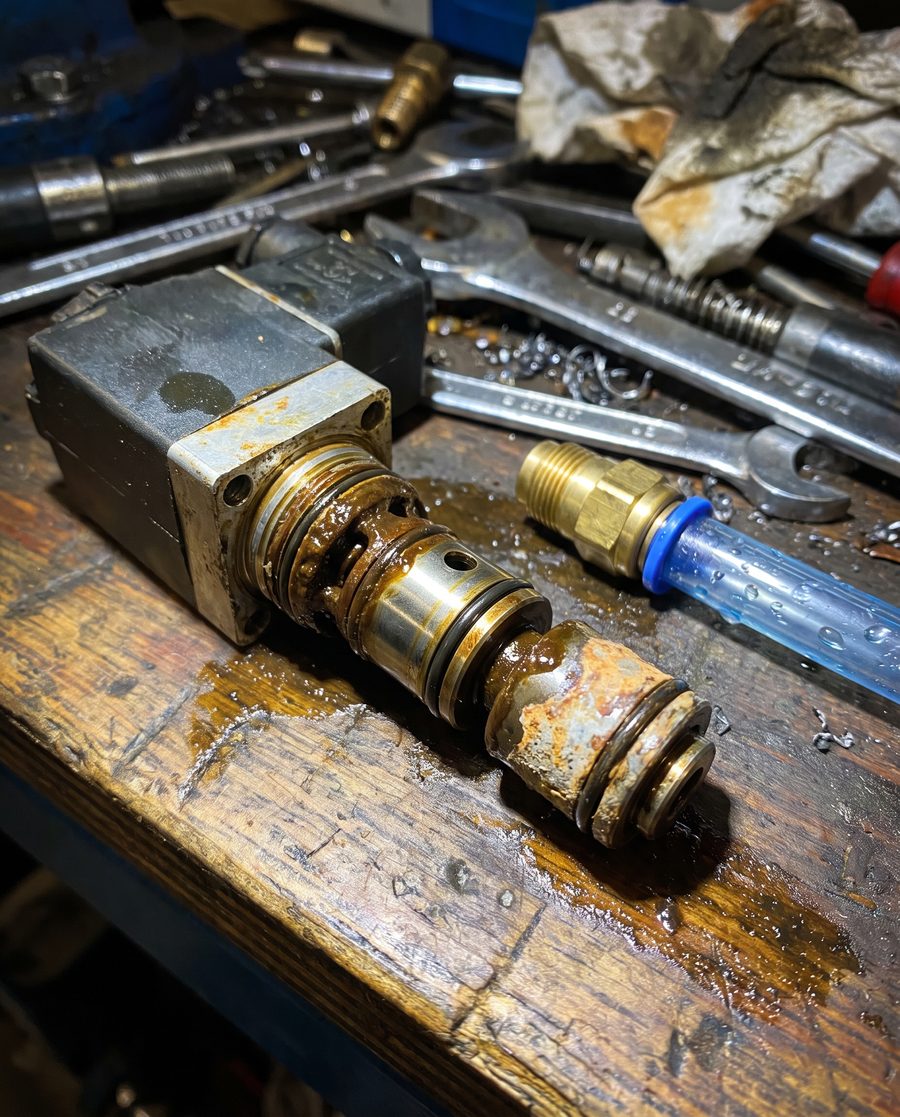 Solenoid valve failure